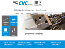 Tablet Screenshot of cvcspring.com